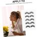 Beavorty 5 Pairs artificial false eyelashes Curl Genuine lashes Women Makeup Supplies Long Extension false lash 3D false eyelash 3D Fake Eyelashes unique chemical fiber Miss Makeup Tools - Buy Online on GoSupps.com