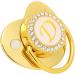 Personalized Golden Baby Pacifier | Safe Curved Design 26 Letters Healthy Bling & Clips for 6-18 Months - Buy Online on GoSupps.com