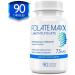 FolateMaxx 7.5mg L-Methylfolate Professional Grade | 90 Capsules (Pack of 1) - Buy Online on GoSupps.com