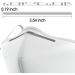 100PCS Nose Bridge Strips for Mask - 90MM Aluminum Adhesive Metal Wire Straps for DIY Face Mask Crafting - Buy Online on GoSupps.com