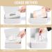 BEAUGIREW 2 Pack Baby Wet Wipes Dispenser Wipes Dispenser Holder Storage Box with Seal Lid Keeping Wipes Fresh for Bedroom Home Office Toilet Black and White (Black and White) - Buy Online on GoSupps.com