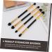 Healeved 30 Pcs Eye Shadow Brush Eyeshadow Make up Accessories Eye Shadow Mini Makeup Plastic - Buy Online on GoSupps.com
