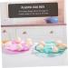 Yardenfun 4pcs Color Carrier Kitchen Cooker Easter Dish Fridge Keeping Fish Party Round Reusable Holder - Buy Online on GoSupps.com