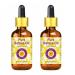Deve herbes Pure Batana Oil (Elaeis Oleifera) Cold Pressed with Glass Dropper Pack of Two 100mlx2 (6.76 oz) 3.38 Fl Oz (Pack of 2)