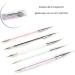 Pack of 5 Nail Dotting Tools Set Crystal Rhinestones Manicure Painting Pen Nail Art Kit 5 Colors - Buy Online on GoSupps.com