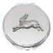 Hare Running Compact Mirror Handbag Gift With Free Engraving 172