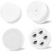 Easterville Replacement Cleansing Facial Brush Head-4pc (E-brush head) - Buy Online on GoSupps.com