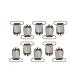 Buy Andux 25PCS Straps Clips - Silver Toy Holders & Bib Clips YJK-01 (2.5cm) | International Shipping Available - Buy Online on GoSupps.com