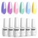 Vishine 6-Piece UV Color Gel Set | Premium UV Nail Polish & Gel for Nail Art Design | 8ml UV Colors for Stunning Nail Designs - Buy Online on GoSupps.com