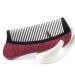 Comb Comb Wooden Commerce Massage Combed Antistatic Wooden Combed for Men Women Salon 12.5x5cm Purple