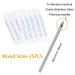 25PCS Mixed Piercing Needles - Disposable Sterile Stainless Steel - 12G, 14G, 16G, 18G, 20G - for Ear Nose Septum Belly Tongue Eyebrow Nipple Lip Piercing - Buy Online on GoSupps.com