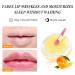 Lip Sleeping Mask & Scrub Duo for Repairing Dry, Cracked Lips - Orange Lip Moisturizer Treatment - Buy Online on GoSupps.com