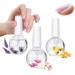 Huile pour cuticules pour ongles huile parfum e la fleur | Renforce les ongles r par s pour peler les ongles cassants et casser les ongles fins | Huile radieuse pour le soin des ongles (3 pi ces)