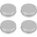 Glakyur 30 Pack Screw Top Round Metal Lip Balm Containers Lid (1Ounce) - Buy Online on GoSupps.com
