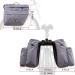 Vuudh 30L Bike Pannier Bag - Water-Resistant Rear Seat Saddle Bags, Grey M - Buy Online on GoSupps.com