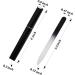 3 Pack Crystal Glass Nail File Set with Case - Professional Czech Glass Fingernail File for Gentle Nail Care - Buy Online on GoSupps.com