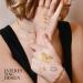 Sparkling Bachelorette Party Tattoos - 30 Glitter Styles for Bride, Bridesmaids, and Tribe | Bridal Shower Favors and Decorations - Buy Online on GoSupps.com