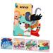 Bestonzon 2-Piece Fabric Crinkle Baby Books - Montessori Learning Toys & Puzzle Books for Toddlers | International Shipping - Buy Online on GoSupps.com