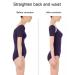 Acouto Posture Corrector Brace for Adults & Children - Hunchback Support Belt in Beige | Improve Back Alignment & Comfort - Buy Online on GoSupps.com