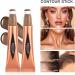 3 In 1 Contouring Stick Cream Stick Makeup Cream For Cheeks LiquiFace Blush Highlighter Creamy Natural Beauty Contour Face Highlight Contoration Contouring - Buy Online on GoSupps.com