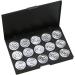 FOMIYES 3pcs 15 Eyeshadow Palette Estuche De Maquillaje Travel Cosmetic Case Travel Makeup Case Empty Makeup 1 count (Pack of 1) Silverx3pcs - Buy Online on GoSupps.com
