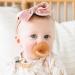 Ryan & Rose Cutie PAT Pacifier Teether - Clear Rubber Bulb - Buy Online on GoSupps.com