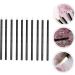 PLAFOPE 100pcs Disposable Eyeliner Makeup Eye Stick Gloss Wand Cosmetic Eye Wands Black Artificial Fiber - Buy Online on GoSupps.com
