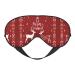 Christmas Elk Print Unisex Sleep Eye Mask Soft Comfort Eye Shade Cover for Travel/Yoga/Shift Work Black