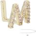 Shop Verdant Touch Gold Hip Hop Tooth Braces Decoration | Capital Letter Hollow Accessories for Halloween - Buy Online on GoSupps.com