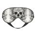 Mexican Skull Print Unisex Sleep Eye Mask Soft Comfort Eye Shade Cover for Travel/Yoga/Shift Work