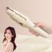 32mm Ionic Automatic Curling Iron Rotating Hair Crimper Wand Temperature Adjustable Fast Heating Korean Wave Waver Hair Tool for Women/Home Use(White) - Buy Online on GoSupps.com