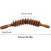Wooden Massage Roller - Back & Body Massage Device with Handle | Ideal for Neck Legs & Back Pain Relief - Buy Online on GoSupps.com