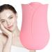 Face Ice Roller - Small Ice Cube Roller - Silicone Ice Face Roller Cube Ice Roller for Face and Eye Facial Beauty Ice Roller Skin Care Tools Pink