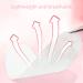 Lanjue 6 Rolls Pink Eyelash Tape with 20 Pairs Eye Pads - Adhesive Lash Extension Tape for False Eyelashes - Breathable Micropore Fabric Medical Tape - Buy Online on GoSupps.com