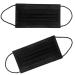 100PCS 3-Ply Black Disposable Face Mask for Filter Protection - Buy Online on GoSupps.com