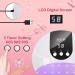UV Nail Lamp Nail Dryer 54W UV Lamps for Gel Nails Nail UV Lamp Led Nail Lamp with 3 Timer Auto Sensor LCD Screen USB Plug Gel Nail Curing Lamp Led Gel Nail Lamp Nail Dryer White - Buy Online on GoSupps.com