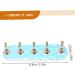 minkissy 1 Set Fake Nails Display Stand Press on Nails Practice Holder Nail Tools Nail Holder Press on Artificial Nails Holder Fairy Exercise Rack Bracket Base False Nails Acrylic 12.8x3.9x3cm As Shown - Buy Online on GoSupps.com