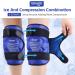 Newgo Ice Cream Bag for Knee Replacement - Reusable Gel Cooling Wrap for Pain Relief & Swelling - 2 Pieces (Blue) - Buy Online on GoSupps.com