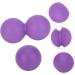 Magiclulu 6 STK Yoga Ball Massage Roller - Ero-Nuss Lacrosse Foot Massager for Muscle Relaxation and Fascia Release - Perfect for Home and Travel - Buy Online on GoSupps.com