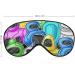 Sleep Mask for Kids - Cartoon Colored Robots Eye Mask with Adjustable Strap | Funny Sleep Shade Cover | Blocks Light & Reduces Puffy Eyes | Perfect Gift - Buy Online on GoSupps.com
