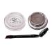Eyebrow Pomade Sweat Proof Makeup Eyebrow Cream Eyebrow Makeup Gel with Brush for home sports rain daily commute party dating travel Light brown