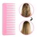 Wide Tooth Detangling Comb Set for Long, Curly, and Wet Hair - No Handle Styling Shampoo Comb - 2 Pieces (Pink & Purple) - Buy Online on GoSupps.com
