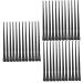 Baluue 36 Pcs Eyeliner Brush Eye Shadow Brush Flat Concealer Brush Makeup Brush Eyebrow Brush Black