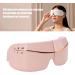 Eye Massager with Heating & Bluetooth | Relaxation Device for Eye Fatigue & Sleep Improvement - Pink - Buy Online on GoSupps.com