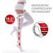 Compression Stockings for Post-Surgery & Delivery Recovery | 1 Class 18-21 mmHg White XS/35-36 - With Fingertip Opening - Buy Online on GoSupps.com