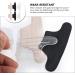 3 Pairs Heel Wear Stickers - High Heel Cushion Liners & Pads | Foot Protector for Comfortable High Heels - Buy Online on GoSupps.com