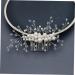 DOITOOL Hair Pin Crystal Hair Comb Leaf Hair Comb Crystal Side Comb Pearl Hair Accessories Bridal Headpiece Bridal Headdress Wedding Side Comb Bridal Hair Accessory Bride Manual Issue Card - Buy Online on GoSupps.com