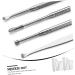 Buy 2 Set Ear Picking Tool - Effective Ear Wax Remover Kit for Adults & Kids - Ear Wax Spoon Picker & Cleaner - Buy Online on GoSupps.com