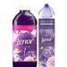 Lenor Exotic Bloom Scent Bundle Pack: Fabric Conditioner 30Washes 1.05L + in-Wash Scent Booster Beads 176gr + Our Gift for You: Organza Bag Size: 9 x 7 x 0.1cm