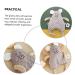 Shop Cabilock Baby Comfort Towel & Soothing Toys for Newborns | Calming Gray Doll 30x15cm | International Shipping Available - Buy Online on GoSupps.com